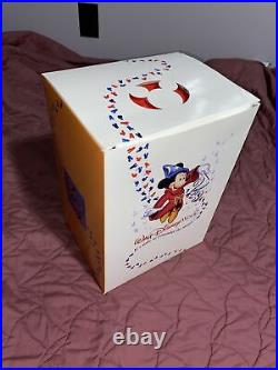 Vintage Walt Disney World Retired Bride And Groom Ears Top Hat With Box Mickey