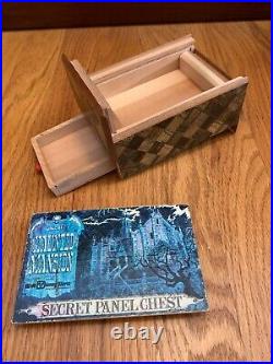 Vintage Walt Disney World, The Haunted Mansion Secret Panel Chest. Wooden Box