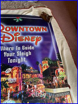 Vintage Walt Disney's Disneyland Downtown Rare 2000s P77 Huge! 70x48