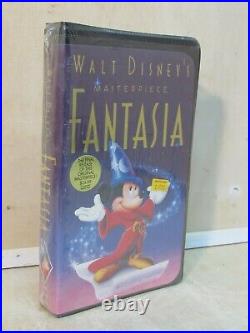 Vintage Walt Disney's Masterpiece Fantasia (VHS, 1991) Factory Sealed