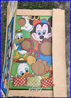 Vintage Walt Disney's Mickey Mouse Bag Toss Game. Rare