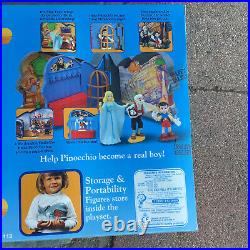 Vintage Walt Disney's Pinocchio Once Upon A Time Playset Mattel #5113