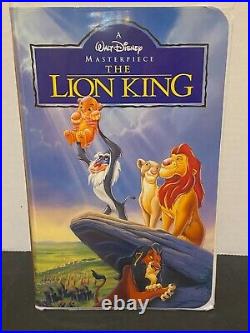 Vintage Walt Disney's The Lion King Masterpiece Collection VHS Tape #2977