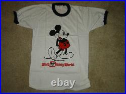 Vintage t shirt Mickey Mouse Walt Disney Sz SMALL