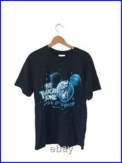 Vtg 90s Y2k Walt Disney World Twilight Zone Tower of Terror T Shirt Medium a22