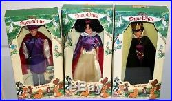 Vtg Bikin Walt Disney Snow White and the Seven Dwarfs Plus Evil Queen Set of 10