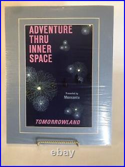 Vtg DISNEYLAND Adventures Through Interspace Poster Disney Galleries