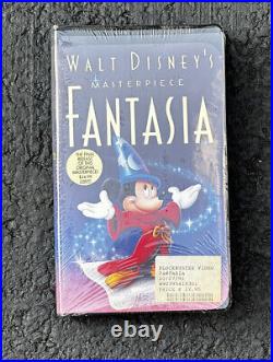 Vtg. Walt Disney's Fantasia 1991 Factory Sealed VHS (Only Year Released On VHS)