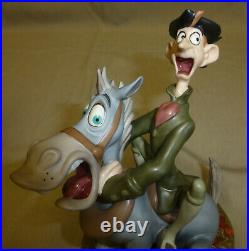 WDCC Headless Horseman Ichabod Crane Figurine Walt Disney Classics Vintage As-is