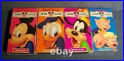 Walt Disney Cartoon Classics Set of 16 VHS Excellent Condition Vintage