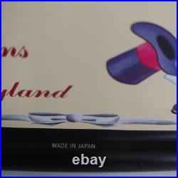 Walt Disney Company Mickey Mouse Tin Tray Vintage Tokyo Disneyland FS from Japan
