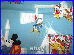 Walt Disney Disneyland vintage character window panels lot set great fabric