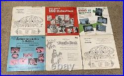 Walt Disney Lot of 24 Vintage Disneyland Vinyl LP Records 1950's & 1960's RARE