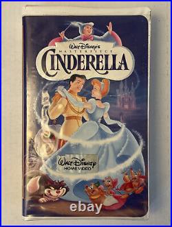 Walt Disney Masterpiece Collection Cinderella VHS'RARE' Original Inserts VTG
