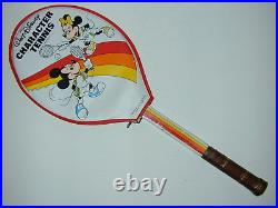 Walt Disney Mickey Mouse Mouse-Ka-Masters Junior Pro Vintage Tennis Racquet