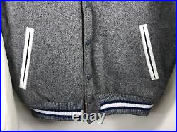 Walt Disney Studios Pictures Varsity Wool Jacket Leather Sleeves Vintage S/M