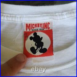 Walt Disney World 25th Anniversary Shirt Mens XL LION KING Mickey Genie Vintage