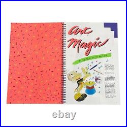 Walt Disney World Art Magic Bringing Illusion to Life Book Drawing Workbook VTG