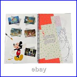 Walt Disney World Art Magic Bringing Illusion to Life Book Drawing Workbook VTG
