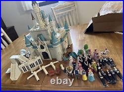Walt Disney World Cinderella Castle Monorail Park Playset Retired Sound Lights