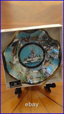Walt Disney World Disneyland Vintage CANDY DISH Plate Cinderella Castle ASHTRAY