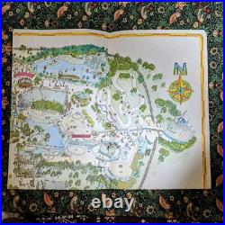 Walt Disney World Magic Kingdom Vintage map poster Florida 100cm x 90cm Japan