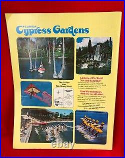 Walt Disney World Park Vacationland Brochure Booklet Ephemera Vintage 1976-77