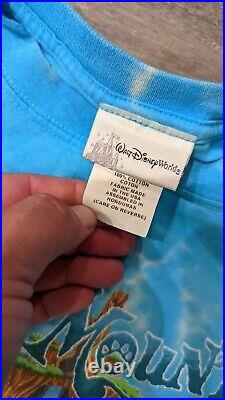 Walt Disney World Splash Mountain Shirt Small Tie Dye Song Of The South Vintage