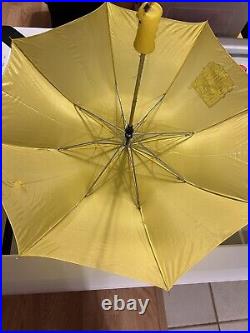 Walt Disney World Vintage Splash Mountain Yellow Umbrella