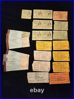 Walt Disney World Vintage Tickets 28 in total, some in booklets (circa 1975)