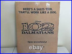 Walt Disney's 102 Dalmations Vintage Movie Standee Advertising Display F7386