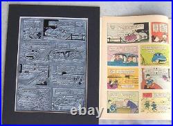 Walt Disney's Donald Duck Vintage 1962 Printing Plate & Page One-of-a-Kind