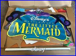 Walt Disney's Little Mermaid Vintage Movie Standee Advertising Display C-3793