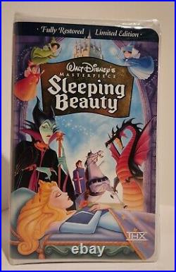 Walt Disney's Sleeping Beauty Vhs Tape 1997 Limited Edition THX Fully Restored