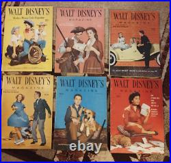 Walt Disneys Mickey Mouse Magazine 1956,'57,'58 Complete Sets 18 Issues
