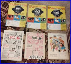 Walt Disneys Mickey Mouse Magazine 1956,'57,'58 Complete Sets 18 Issues
